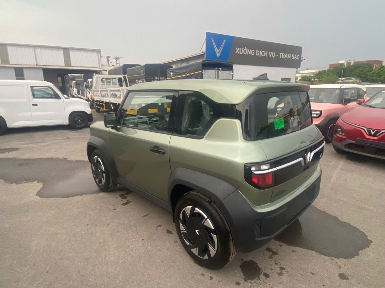 Màu Xanh Rêu VF3 Plus